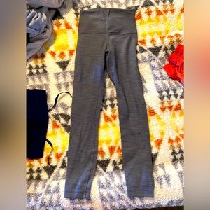 Lululemon leggings size 2 gray